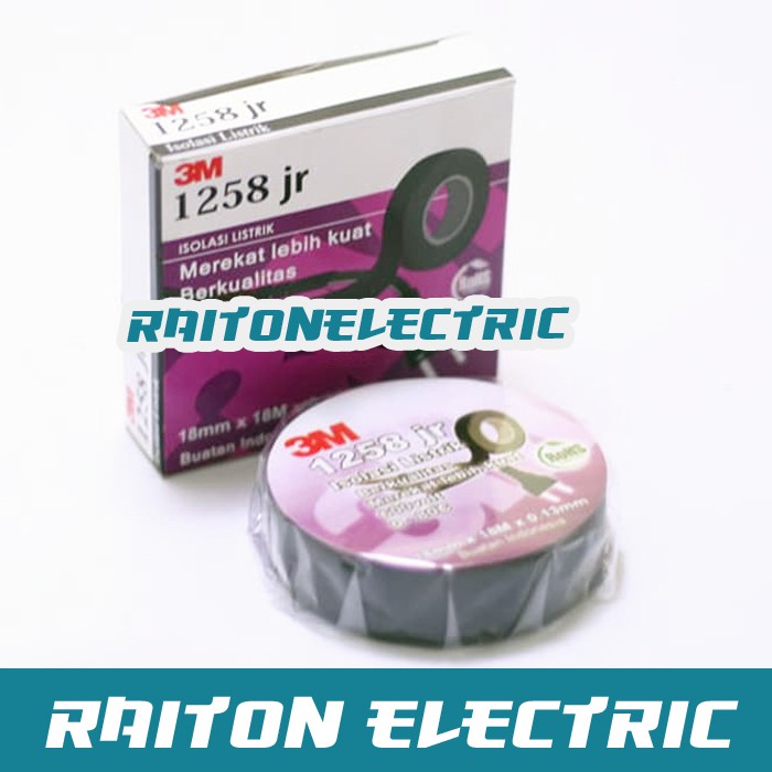 

Double Tape / Isolasi Listrik / Perekat / Solatip 3M 1258 jr Original