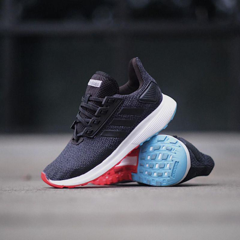 ADIDAS DURAMO 9 BLACK MULTICOLOR