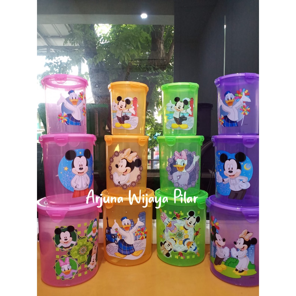 Toples Disney set 3 Tutup KLIP ODATE  +kardus atas bawah &amp; Bubblewrap