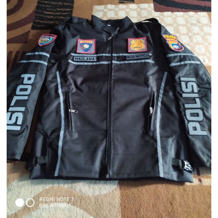 Jaket bhabinkamtibmas - jaket cordura - jaket tebal