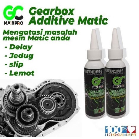 GC MAX PRO cairan additive aditif gearbox matic pelumas transmisi mobil 75ml