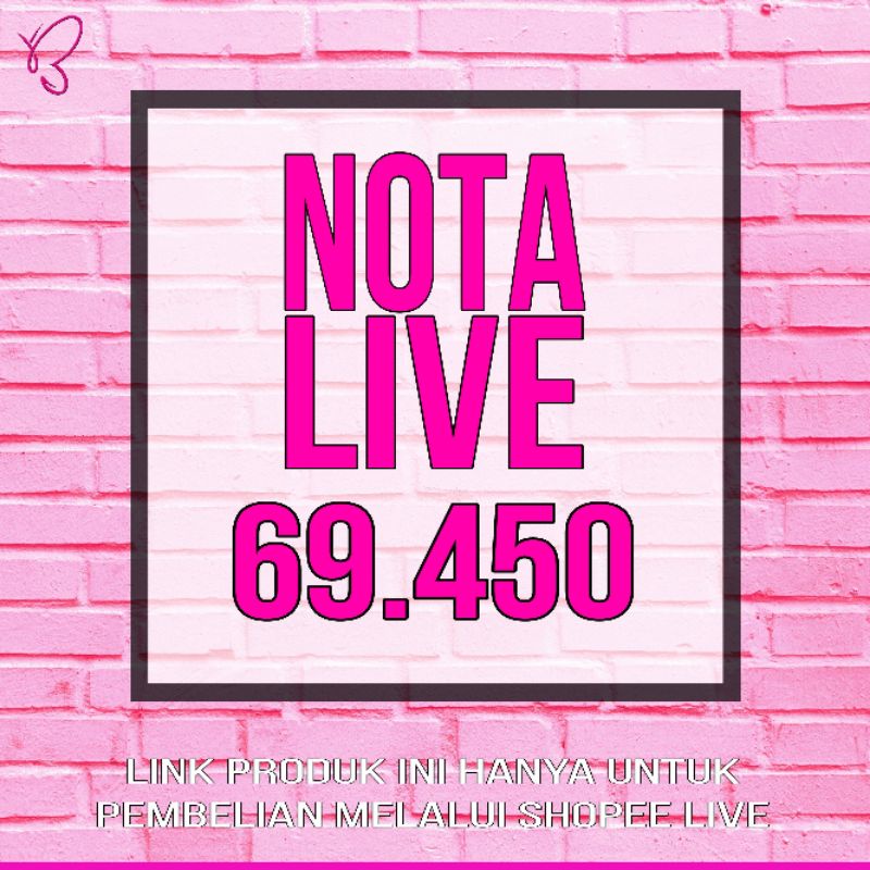 Nota Live 69.450 - BBPO.STORE -