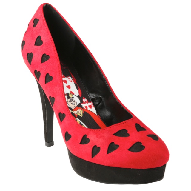 ALICE IN WONDERLAND HEELS SHOES DISNEY ORIGINAL