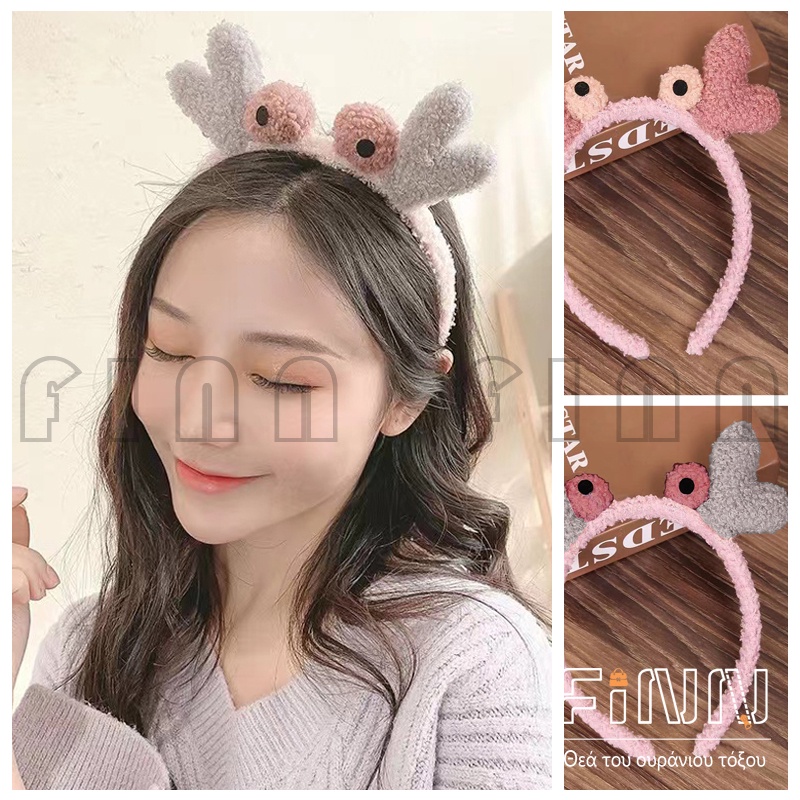 Bandana Korea Elmo Lucu Aksesoris Fashion Rambut Import - Bando Tanduk