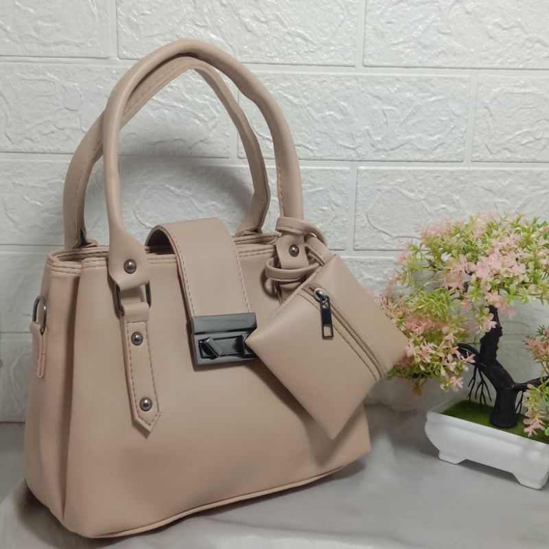 Tas Fashion Handbag wanita 3 Ruang