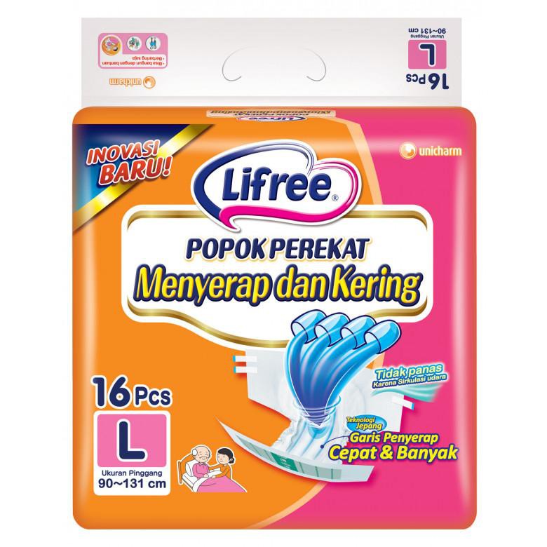 LIFREE PAMPERS DEWASA PEREKAT L16
