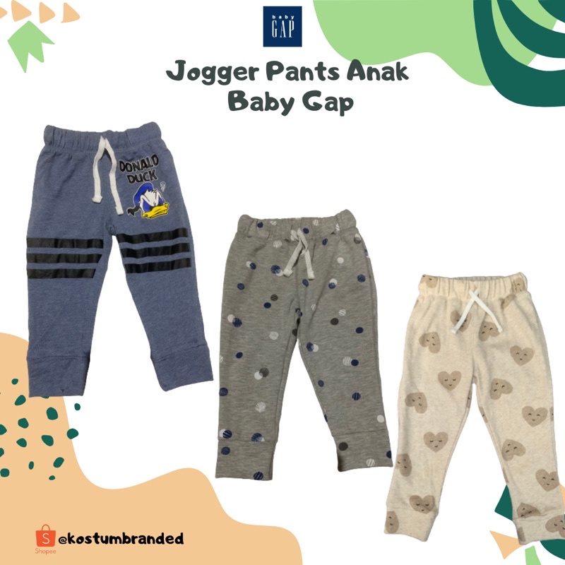 JOGGER PANTS ANAK BRANDED / JOGGER ANAK MURAH / JOGGER PANTS ANAK OLD NAVY ORIGINAL BRANDED SISA EKS