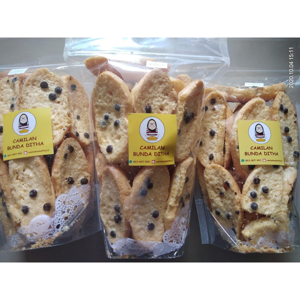 

Bagelen Choco Chips Bunda Ditha - 220g