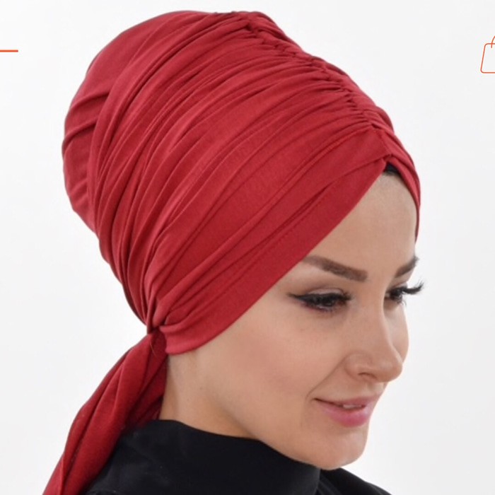 Promo Turban scarf Turki hijab instan asli Turki katun Limited