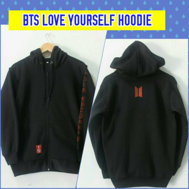 [BISA COD] JAKET BTS LOVE YOURSELF/JAKET BTS MURAH/JAKET BTS KONSER