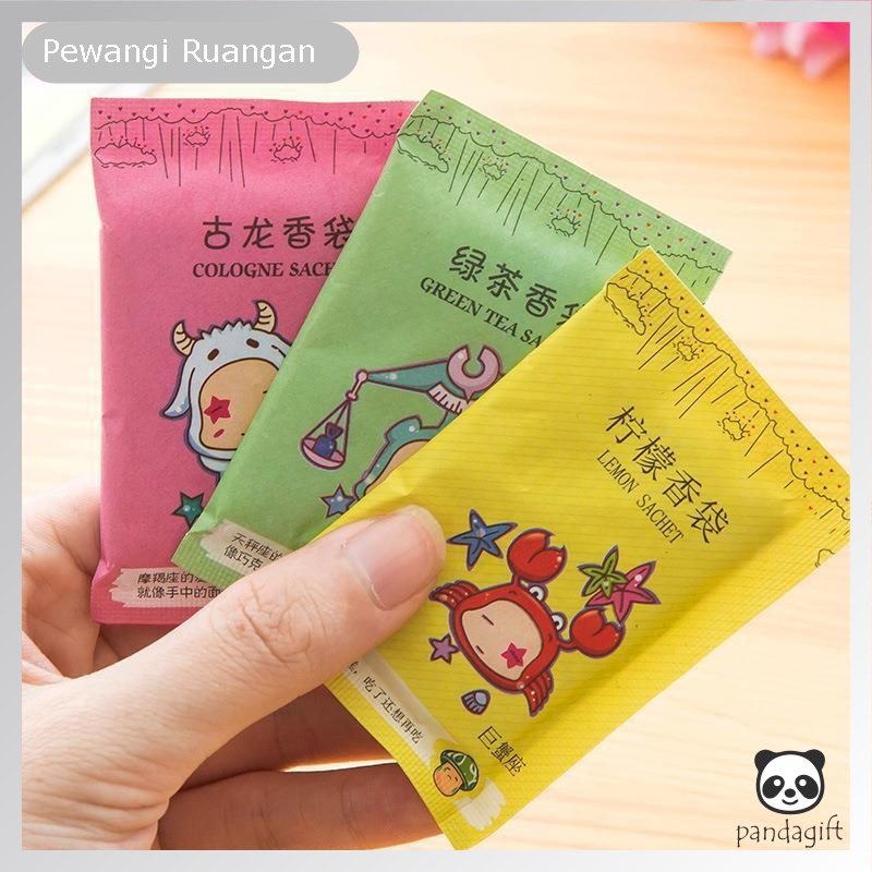 Pengharum Ruangan Sachet Aromaterapi Parfum Ruangan Saset Mini Pewangi Lemari Rak Sepatu Laci Tas Kamar Mandi - GG0107