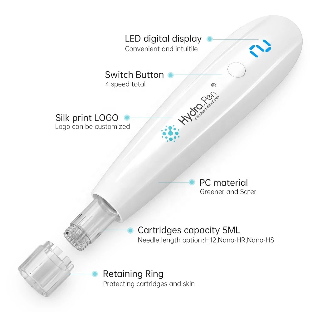 ☑️Garansi&amp;Hadiah☑️Hydra Pen H2 New Generation Mts Injeksi Serum Upgrade Dari Dermapen Wireless Electric⭐100% ORI⭐