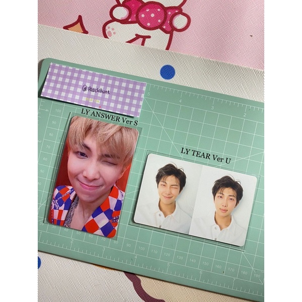 BTS RM NAMJOON LOVE YOURSELF ANSWER, TEAR