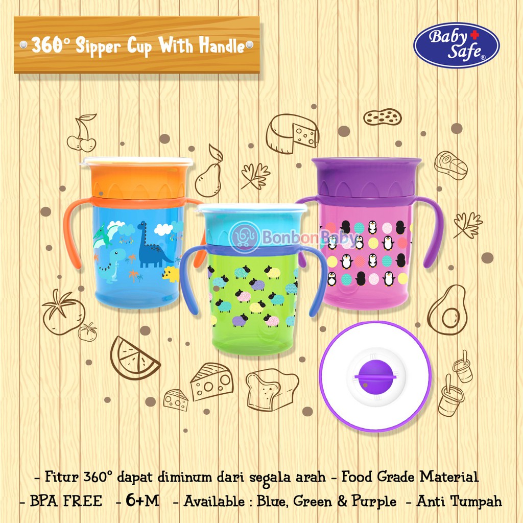 Babysafe Sipper Cup with Handle 360 AP013