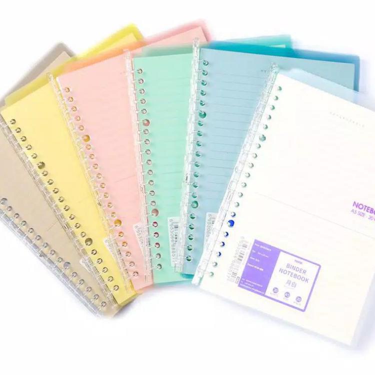 

BSR-25 Binder Transparant B5 Murah / Binder Notebook Color Flow Slim Murah Hanya Saat ini