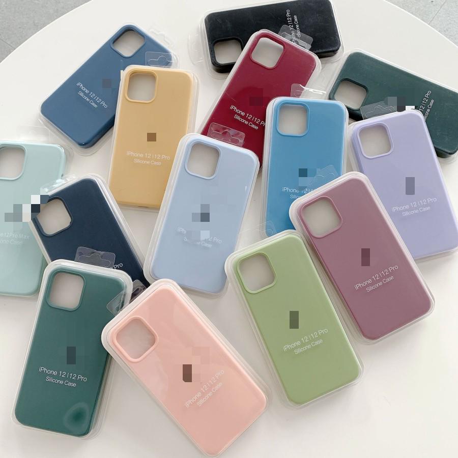 Silicone Case 1:1 Anti Noda Rubber iPhone 12 Promax 12 Pro 12 12 Mini High Quality Premium