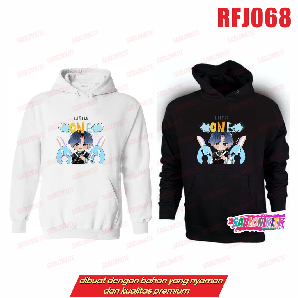 MURAH!!! HOODIE SWEATER KPOP JUNGKOOK CHIBI LITTLE ONE RFJ068