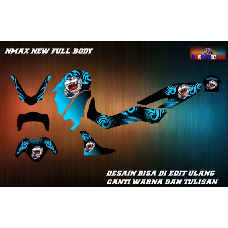 DEKAL/stiker nmax new full BODY