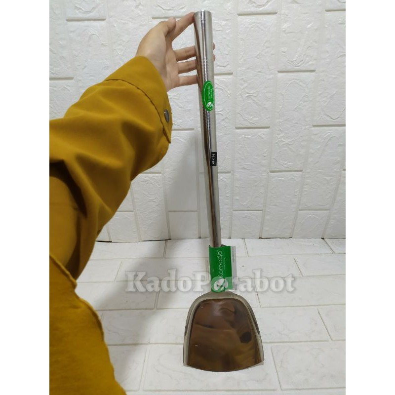 siamsi komodo stainless full 40 cm - siamsi jumbo - spatula jumbo