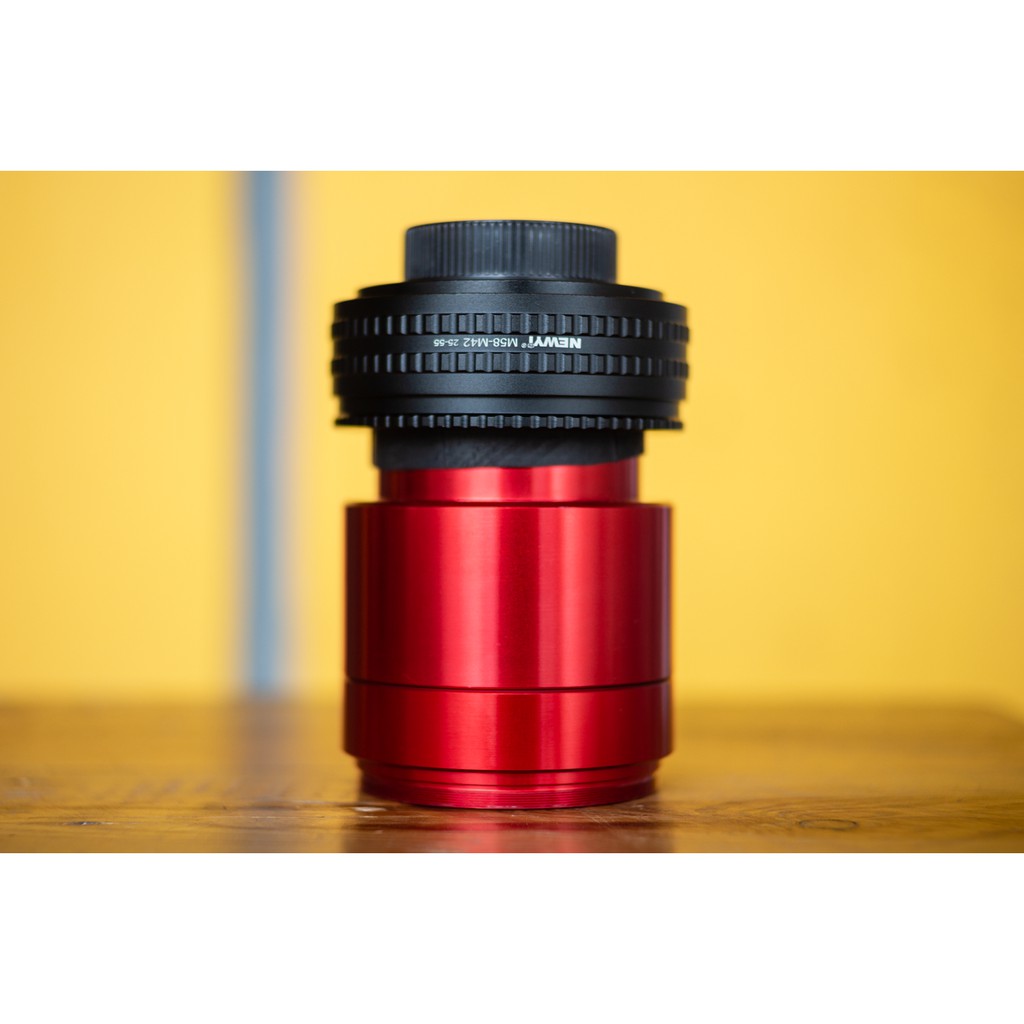 lensa manual potrait closeup isco ultra star red HD 95mm/1.85 m42 bisa infinity bening Germany