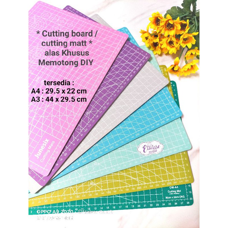 Cutting matt / cutting board/alas potong/alas cutter/papan potong/alas kerja