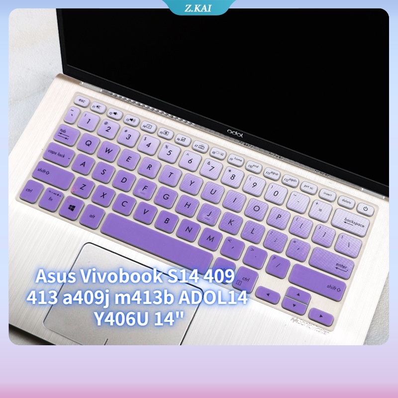 ASUS Skin Silikon Cover Pelindung Keyboard Laptop Anti Air / Debu Untuk HP Vivobook S14 A409 M409 A412 K403 A416 A412 X409 M415 14 &quot;