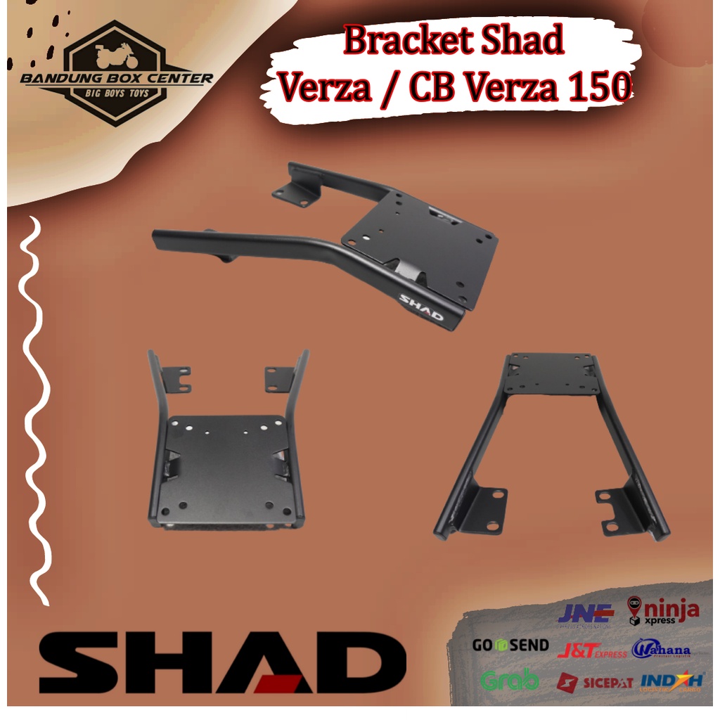 Bracket Box Verza atau Breket Shad Original Motor Honda CB Verza 150