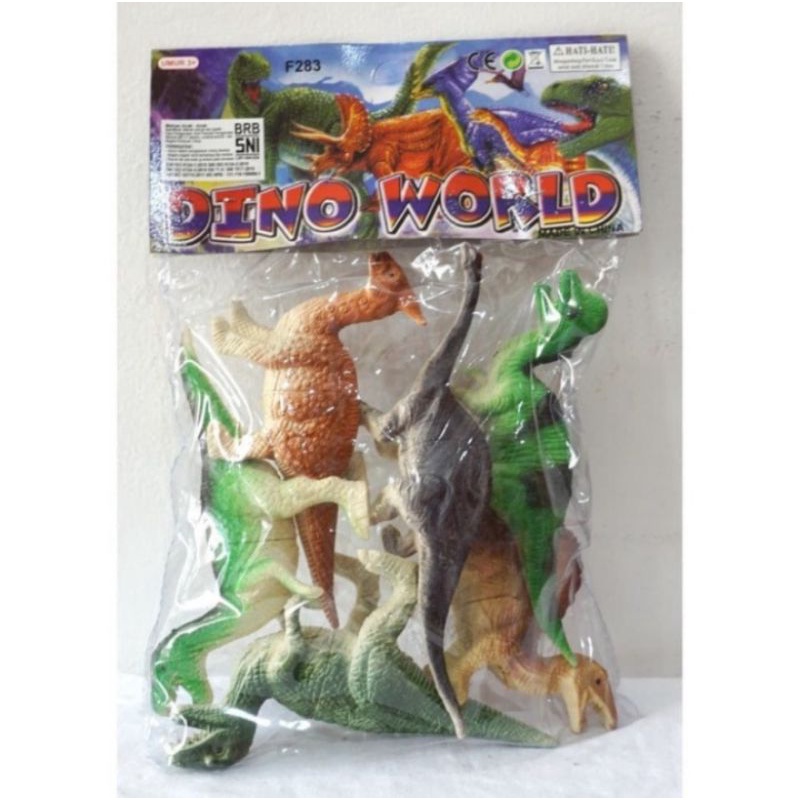 mainan dinosaurus Dino world- mainan set dinosaurus