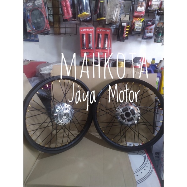 PAKETAN RX KING VELG HITAM JARI-JARI BEBAS REQUEST, TROMOL HITAM ATAU CHROME SUDAH FREE STEL