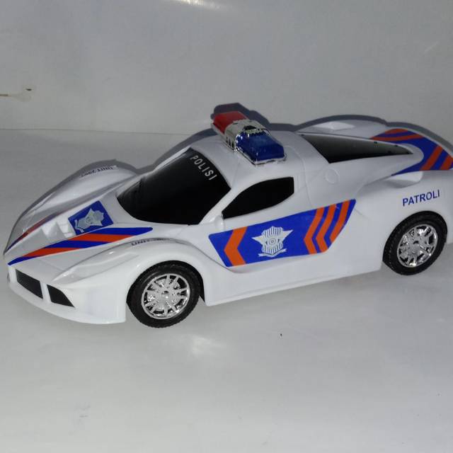 1PCS MAINAN MOBIL POLISI PATWAL