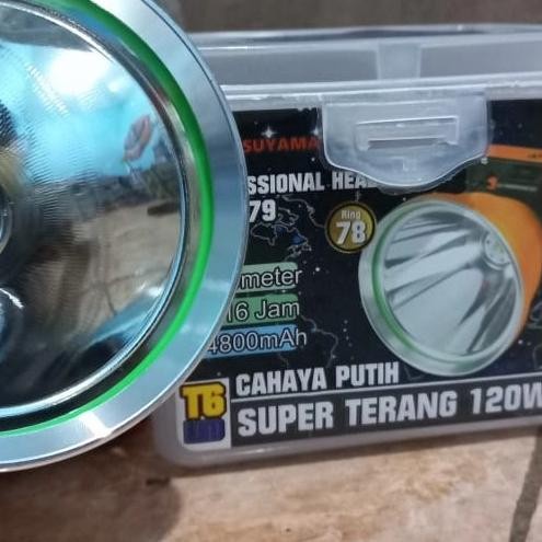 COD SENTER KEPALA MITSUYAMA 120 Watt MS-179 PROFESSIONAL HEADLAMP CAHAYA PUTIH 120 WATT SUPER TERANG