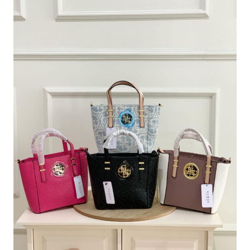 Guess Open Road Mini Tote Original / Tote Bag Guess / Guess Bag Original / Tas Guess Original