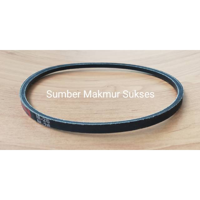 V belt Vanbelt Fanbelt Mesin Cuci M26 M 26 M-26 Mitsuisumi Grade A