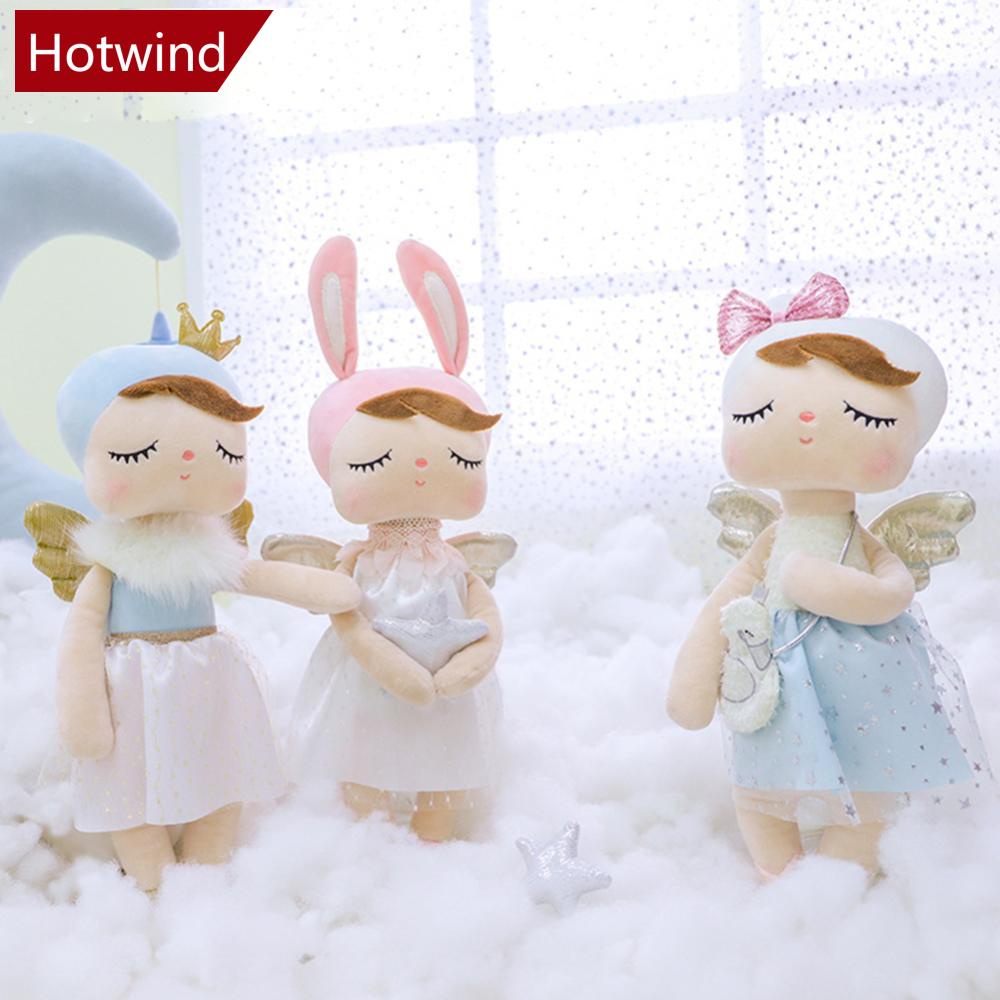 Hotwind Metoo Mainan Boneka Stuffed Plush Kelinci Angela Lucu Untuk An
