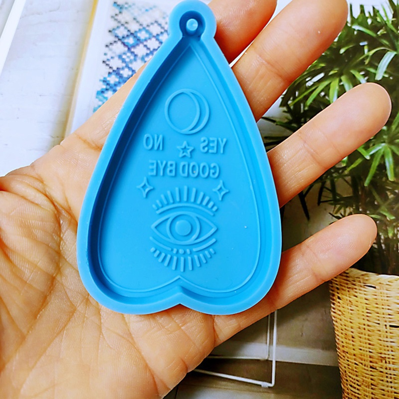 SIY  Handmade Earrings Epoxy Resin Mold Keychain Pendant Silicone Mould DIY Crafts Jewelry Necklace Casting Tools