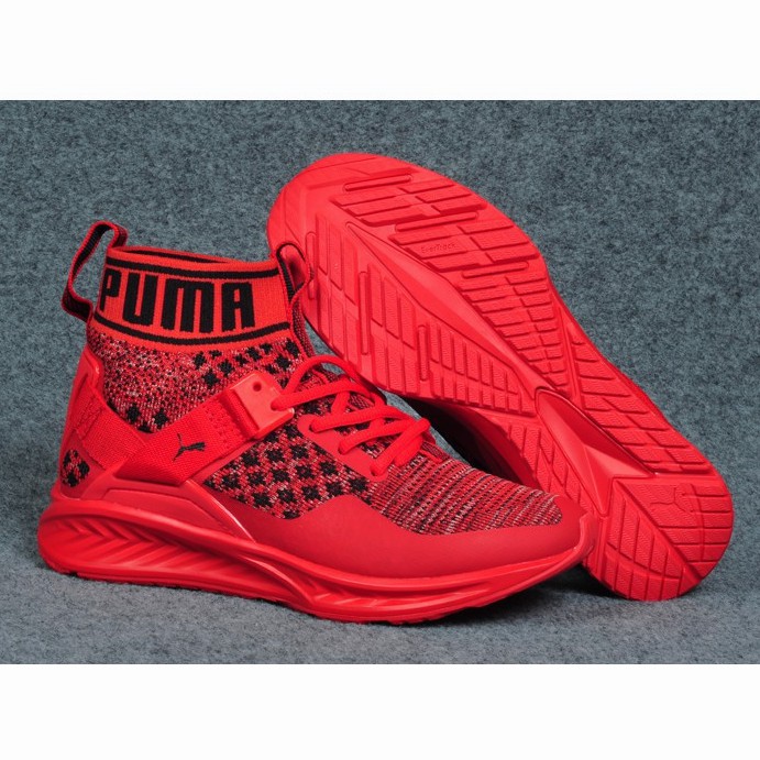 puma ignite evoknit red