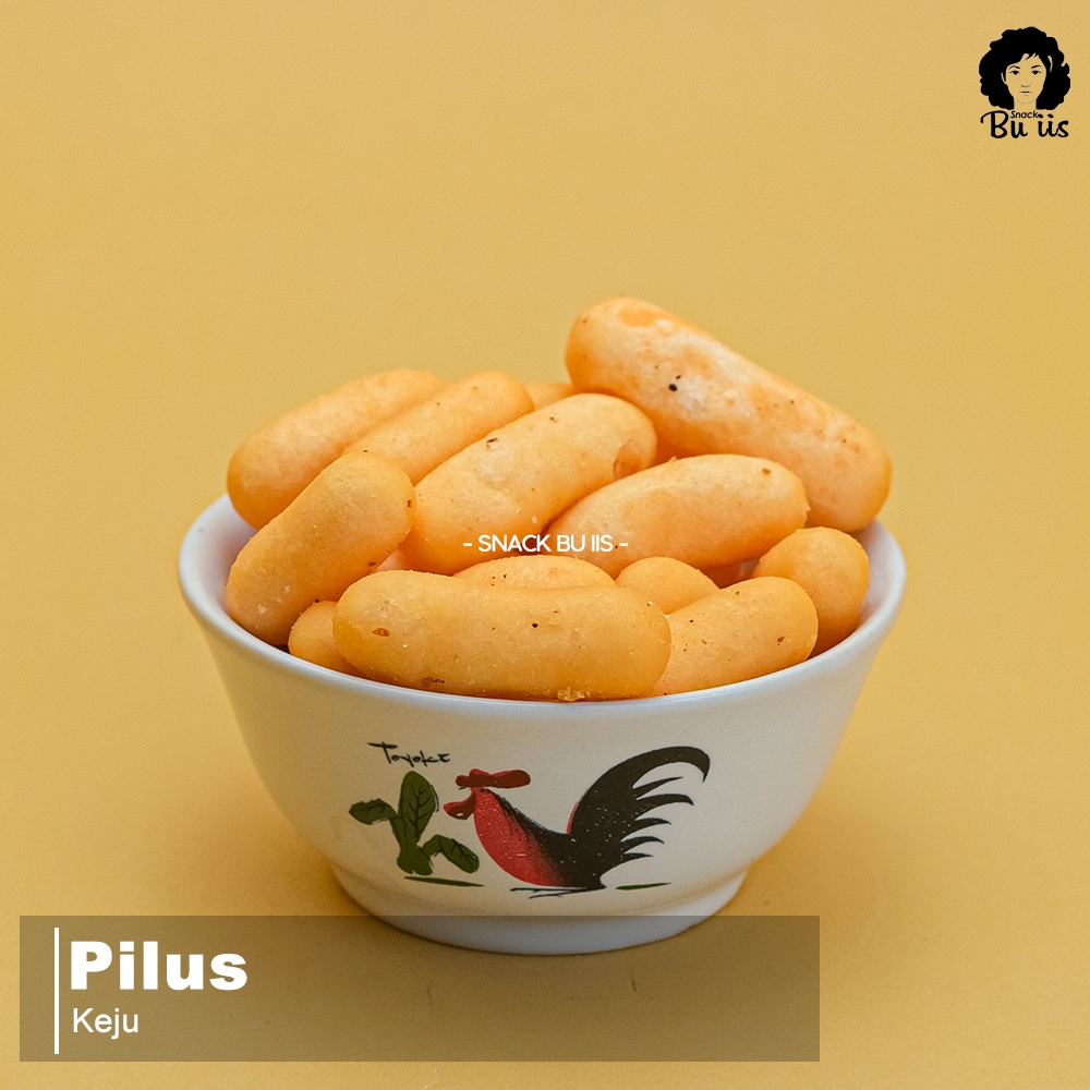 

250gram Pilus Kapsul Original/Getas Katus/Rujak Bali/Keju/Bangkok Snack Bu iis Cemilan Sukabumi