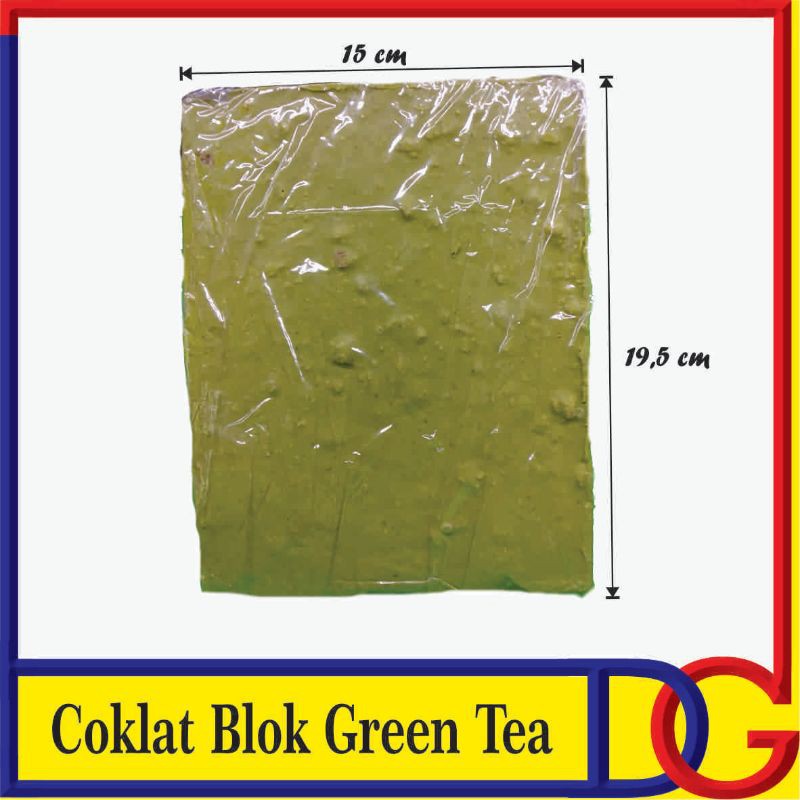 

Coklat blok batang GreenTea silverqueen isi kacang mede almond