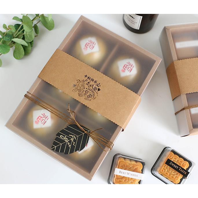

PROMO - Box Snack / Box Kado / Box Souvenir transparan dove - Cokelat