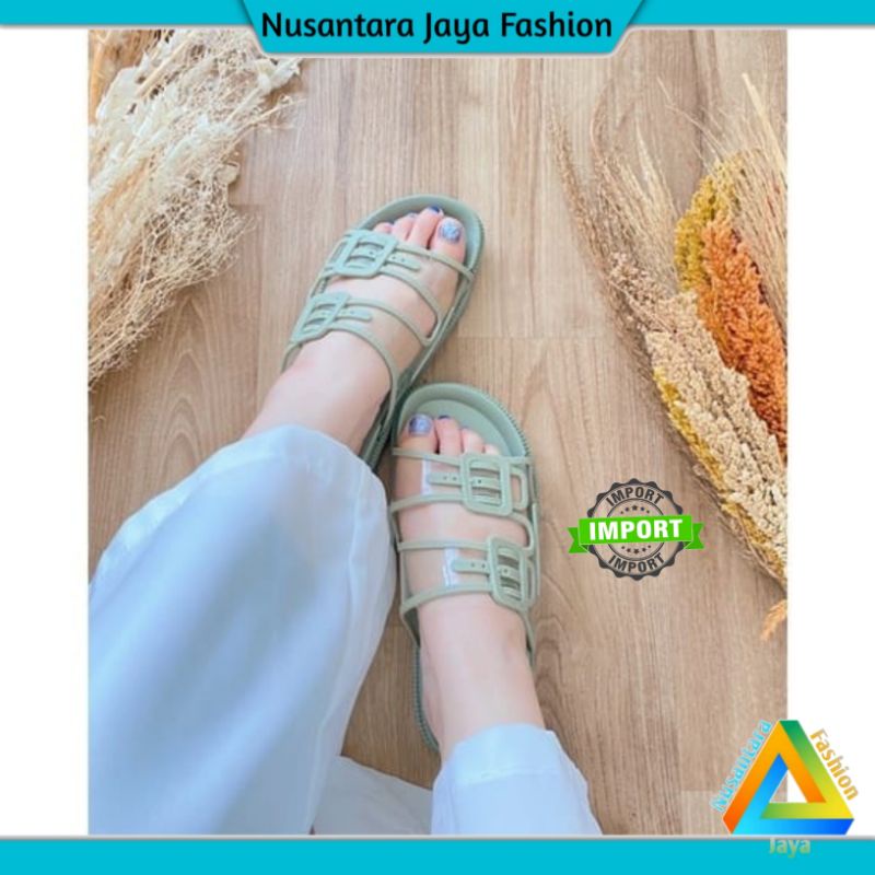 7.7 Sandal Wedges Kekinian - Sandal Wanita Balance 1604 48