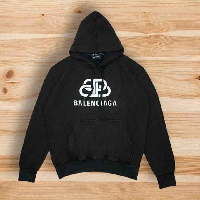 HOODIE PRIA SWEATER JAKET JACKET ORIGINAL FASHION PRIA WANITA PREMIUM BRANDED DISTRO BALENCIAGA LOGO