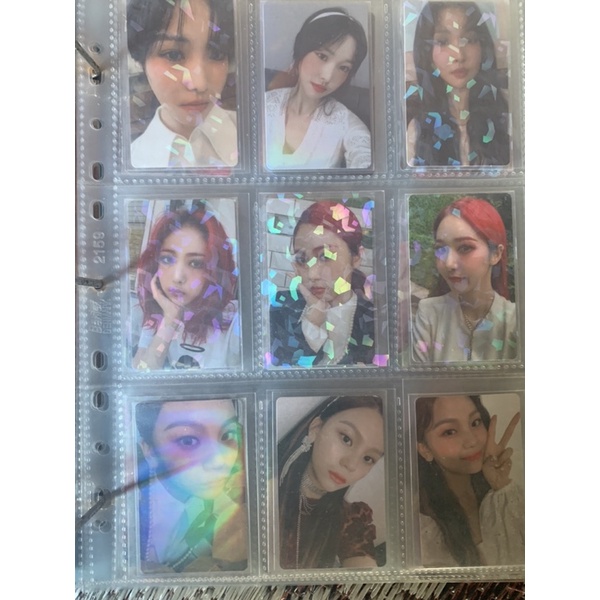 Photocard Gfriend Official sowon yerin eunha yuju sin b umji song of the sirens