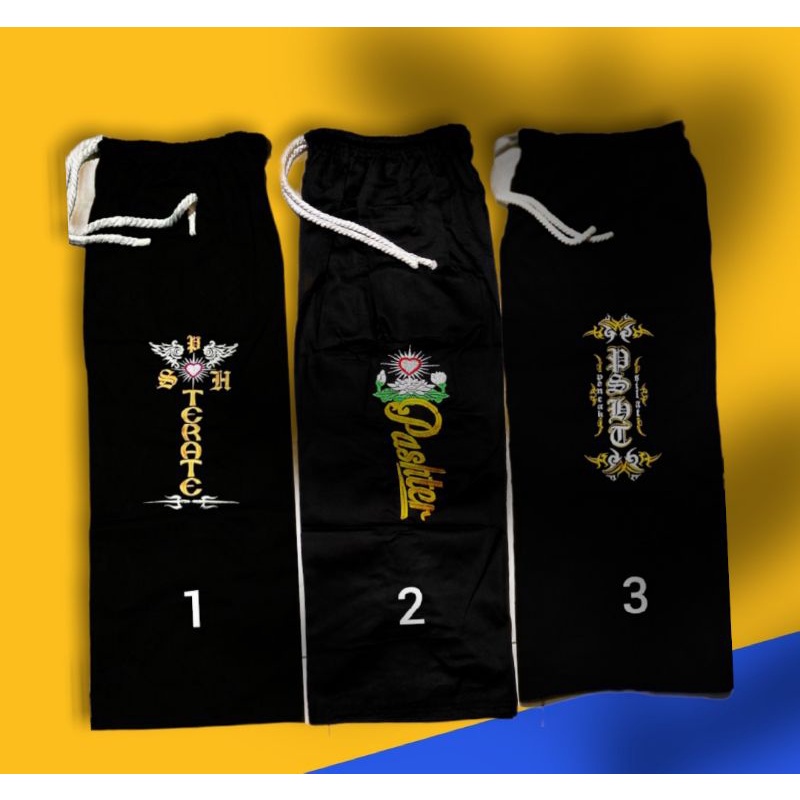 celana pencak silat,celana PSHT bordir,celana pelatih
