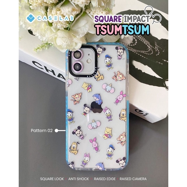 CASE IPHONE 12 PROMAX 12PRO 12MINI 13PROMAX 13PRO 13 13MINI 11PROMAX 11PRO 11 XSMAX XR XS X 7PLUS 7 8 8PLUS SOFTCASE SQUARE IMPACT KARTUN FULL PROTECTION