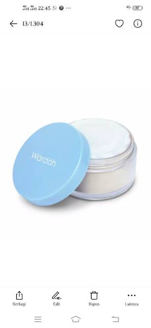 Wardah Lightening Matte Powder 20 gr