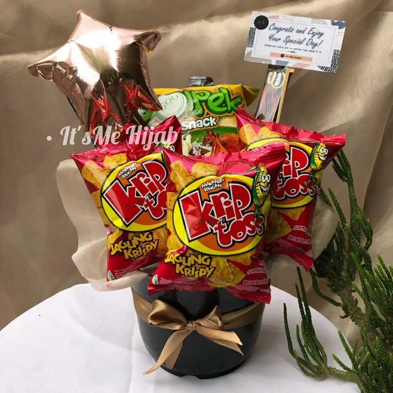 

BUCKET SNACK REGULER/ BUCKET WISUDA/ BUCKET SNACK MURAH/ GIFT