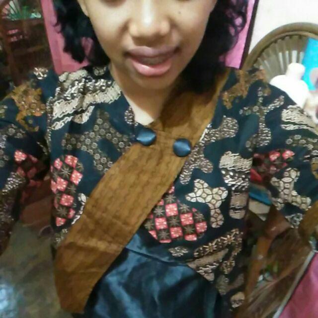 Couple Batik Tania Blouse Dan Kemeja Sarimpit