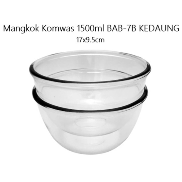 Mangkok Komwas 1500ml BIB-7B KEDAUNG