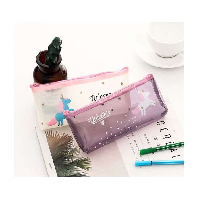 

Murah TP0023 Tempat pensil Super Unicorn / Tempat Kosmetik - Putih