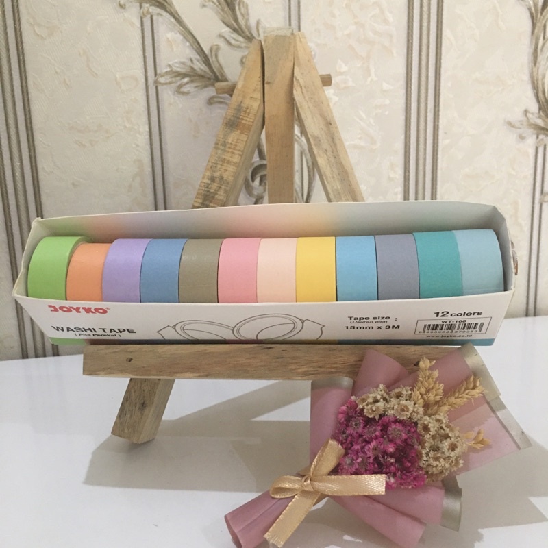 

Washi Tape Joyko Satuan Warna Pastel